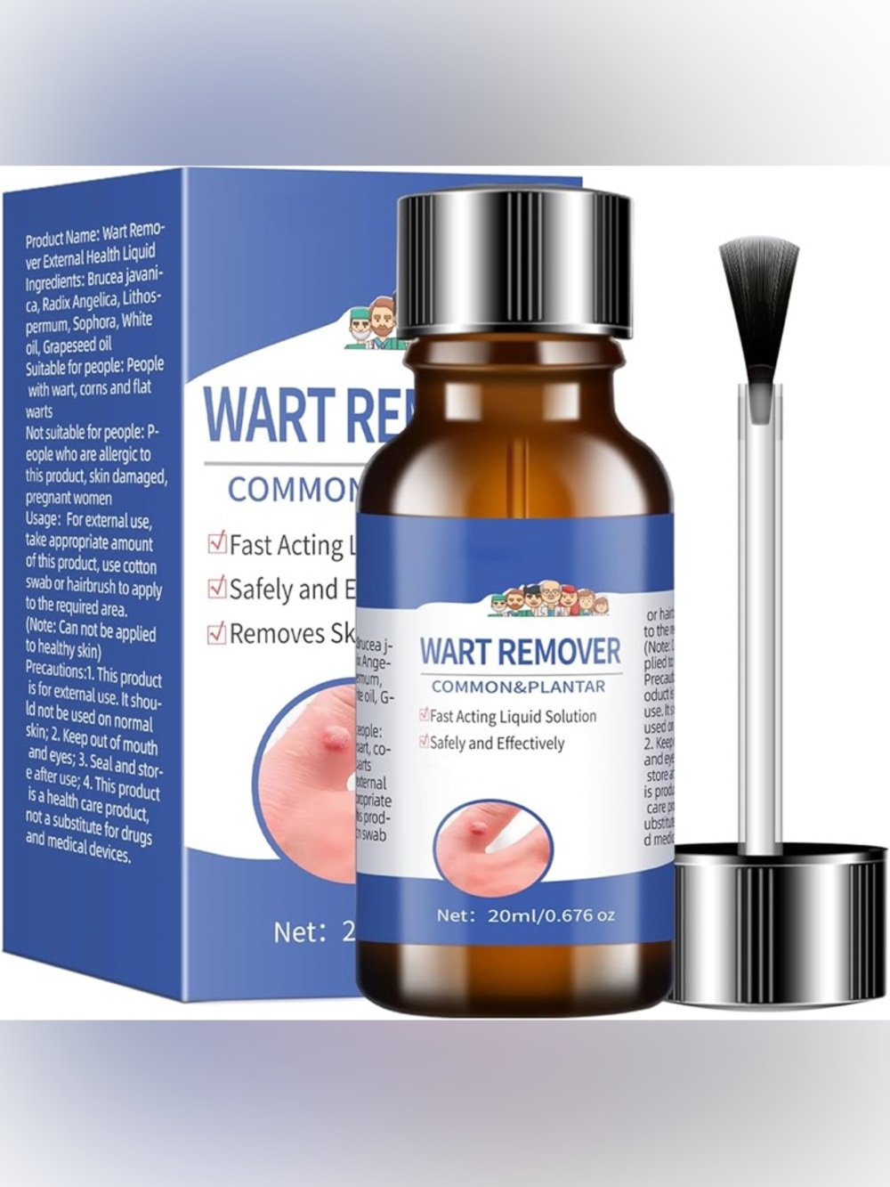 Wart Remover designed for common and plantar warts NEW/SEALED‎